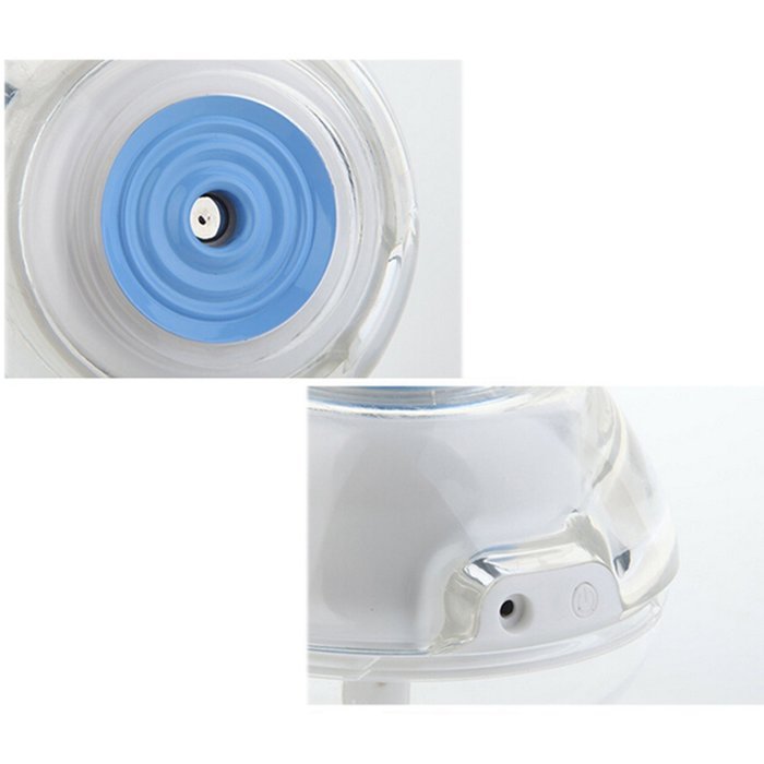 Soondar&reg; X'mas Gifts! Home Office Mini USB Humidifier Crystal Night Light Air Cool Mist Humidifier Blue N3