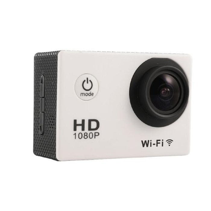 Action Camera, TONSEE WIFI action 1080P HD DV sports recorder Waterproof camera camcorder - White N2