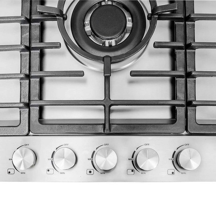 Cosmo VA-S950M Stainless Steel Gas Cooktop