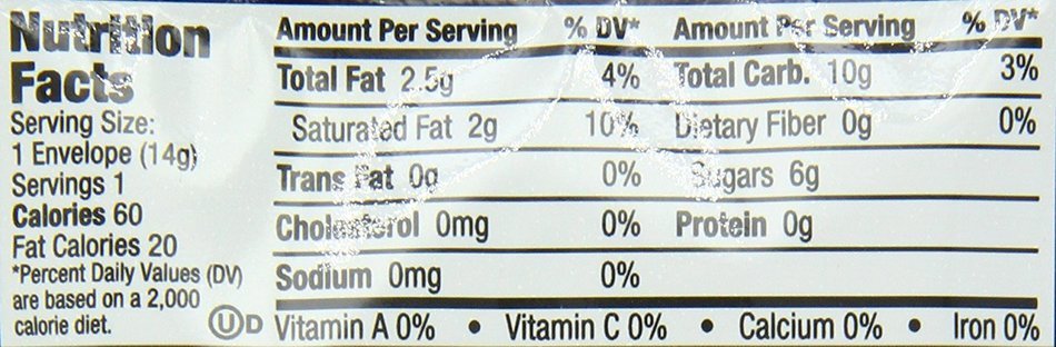 Caffe D'Vita Mocha Cappuccino Sugar Free, 7.5-Gram Single Serve Envelopes (Pack of 24) N8