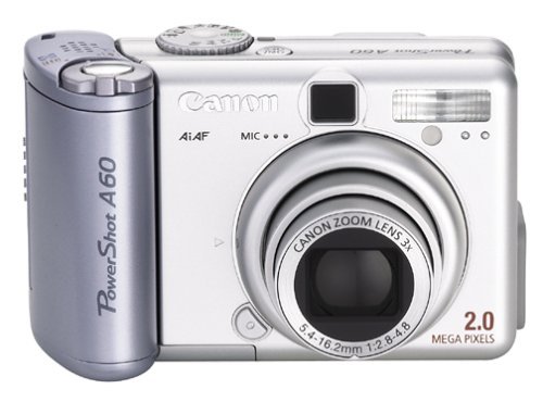 Canon PowerShot A60 2MP Digital Camera with 3x Optical Zoom