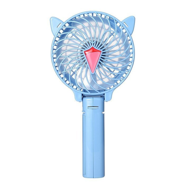 Portable Table Fan,ACLUXS Head Adjustable Cool Mini Portable Floor/Table Fan with Rechargeable Battery and USB... N8