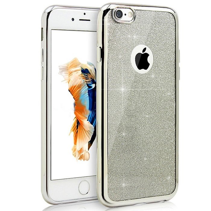 iPhone 7 Plus Case,iPhone7plus Case,ikasus Slim Bling Glitter Flexible Soft Rubber Crystal Clear TPU Transparent...