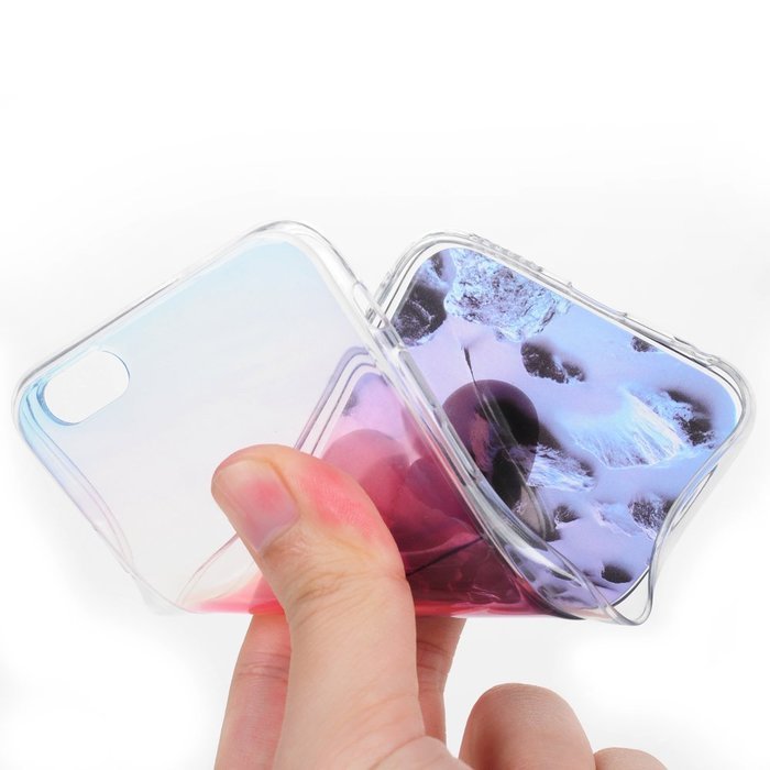 Badalink iPhone 6S Case,iPhone 6 Case (4.7") Soft TPU Shockproof Rubber Skin Gel Fancy Scenery Series Bumper Slim...