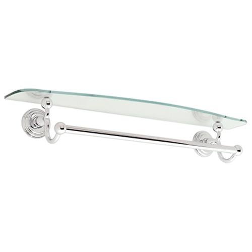 Ginger 1119T/24 Shelf from the Chelsea Collection, Polished Nickel by Ginger