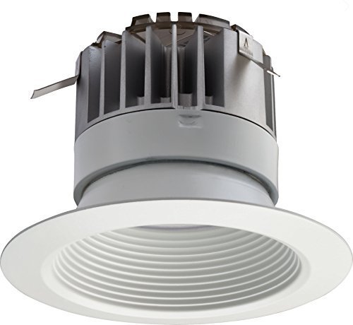 Lithonia Lighting 4BPMW LED 30K 90CRI M4 4-Inch 3000K 90 CRI LED Baffle Down Light Module, Matte White by Lithonia...