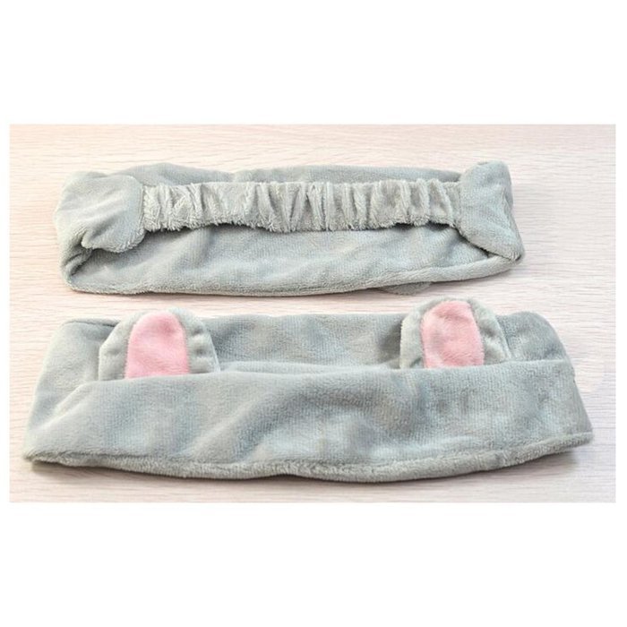 Yaheeda 3pcs Women Hair Band,Cat Ears Design Makeup Cosmetic Shower Sports Hairlace Elastic Headband,Pink N9