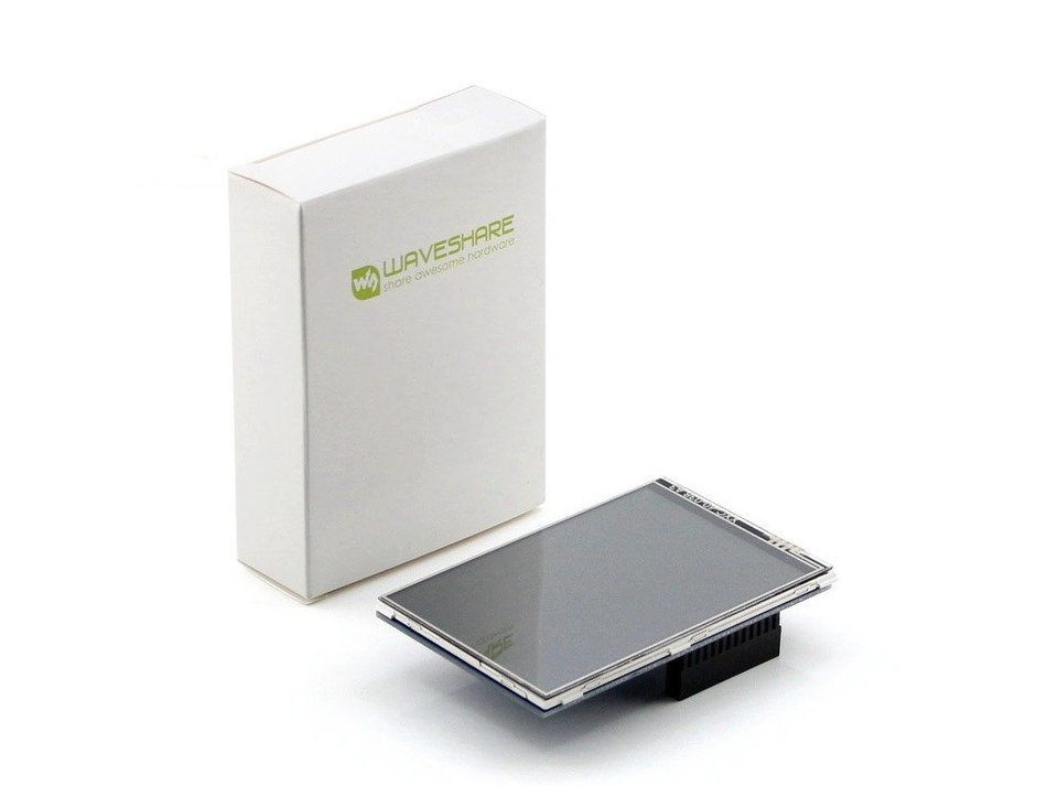 Waveshare Raspberry Pi LCD Display Module 4inch 320x480 (Pixel) TFT Resistive Touch Display... N2