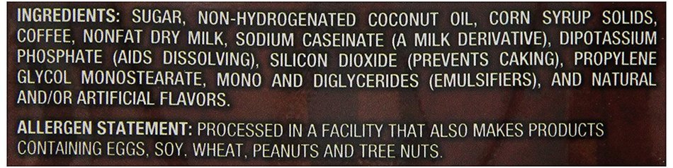 Caffe D'Vita Mocha Cappuccino Sugar Free, 7.5-Gram Single Serve Envelopes (Pack of 24) N16
