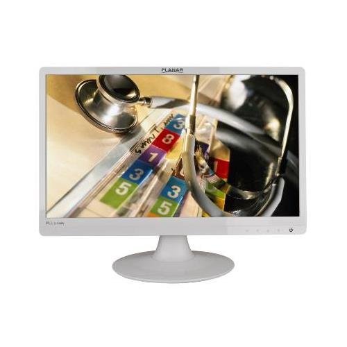 Planar PLL2210MW 22" Wide White LED Monitor with DC power - 16:9, 5 ms , 1920 x 1080, 16.7...
