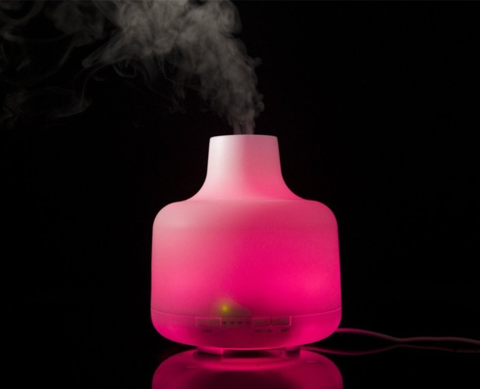 Bluelasers 500ml LED Essential Oil Diffuser Ultrasonic Cool Mist Humidifier,with 7 colors LED lights changing... N6