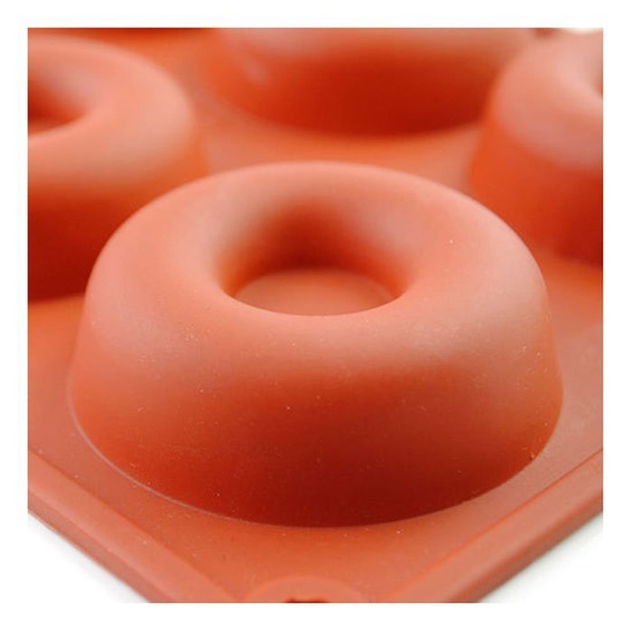 New 8-Cavity Xmas Donut Baking Cookie Mold Chocolate Cake Muffin Candy Pan Bakeware N4
