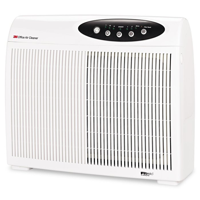 3M(TM) Air Cleaner w per Filtrete(TM) Filter, For Offices up to 12 Foot x 18 Foot, Removes Dust & Odors, Black... N3