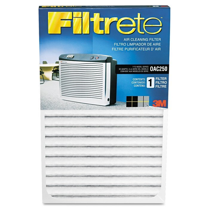 3M(TM) Air Cleaner w per Filtrete(TM) Filter, For Offices up to 12 Foot x 18 Foot, Removes Dust & Odors, Black... N5