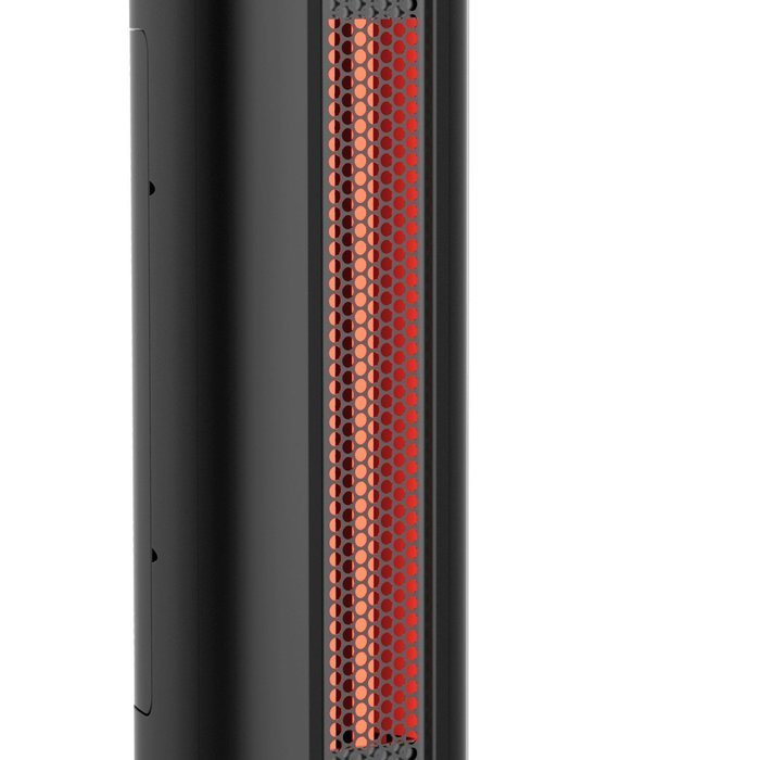 (2) Lifesmart 24" 2 Element Infrared Tower Heater & Fan