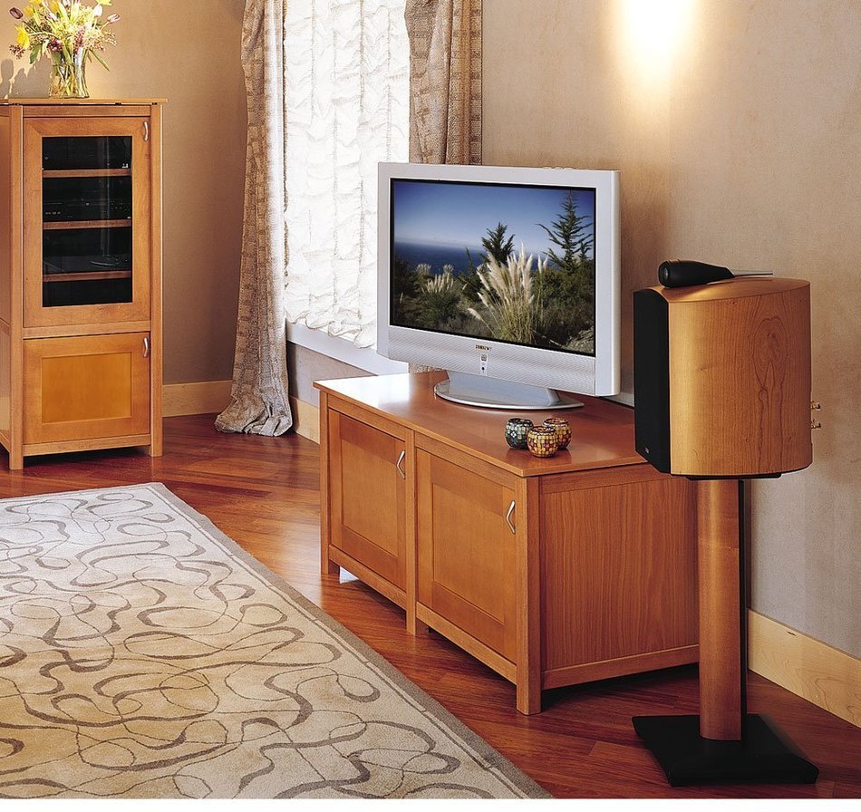 Sanus NF24C Cherry (Pr.) 24-inch Speaker Stands