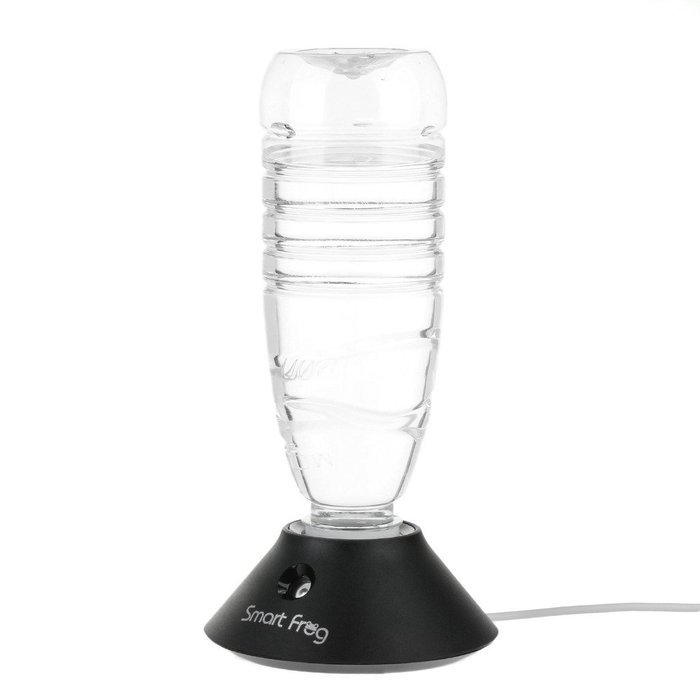 XBXI Smart Frog KW-JSQ03 Acquarius Air Purifier Mini Air Humidifier with USB Cable for Car / Office / Home - Black N3