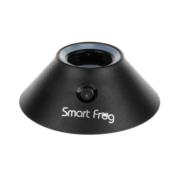 XBXI Smart Frog KW-JSQ03 Acquarius Air Purifier Mini Air Humidifier with USB Cable for Car / Office / Home - Black N4