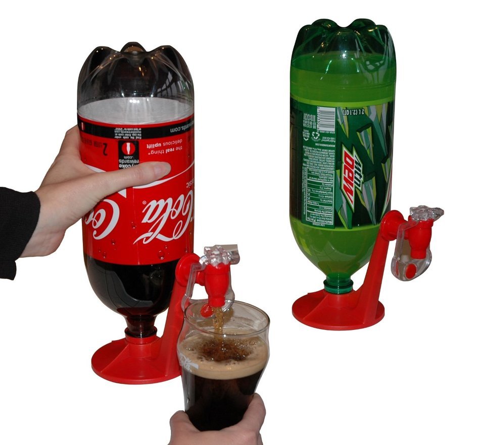 Fizz Saver Refrigerator 2-Liter Soft Drink Dispenser