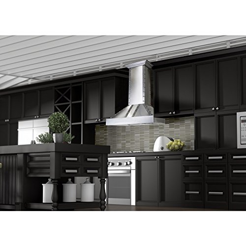 900 CFM Wall Mounted Range Hood Size: 16.4" H x 42" W x 23.6" D N2