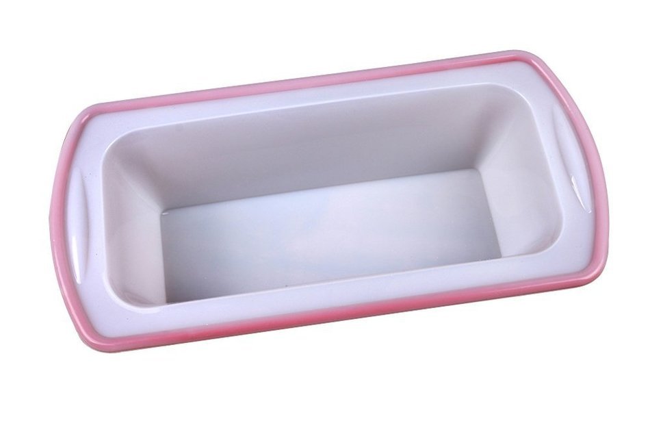 YIJIA Silicone Round Cake Pizza Baking Pan Heat Resistant Cookies Cupcake Tray Mold Bread Loaf Toast Bakeware... N3