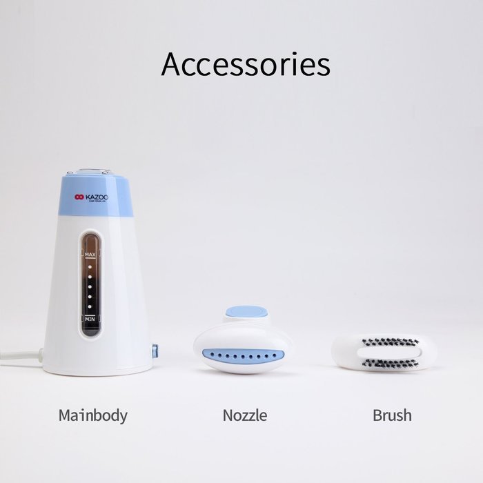 Kazoo Mini Portable Compact Handheld Fabric Steamer for travel,School,gift (blue) N14