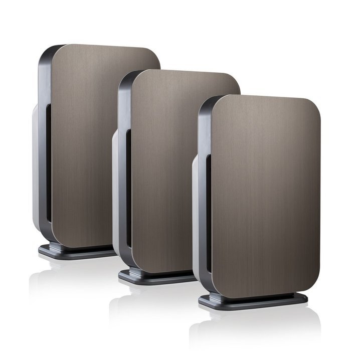 Alen BreatheSmart FLEX Customizable Air Purifier With HEPA Silver Filter To Remove Allergies