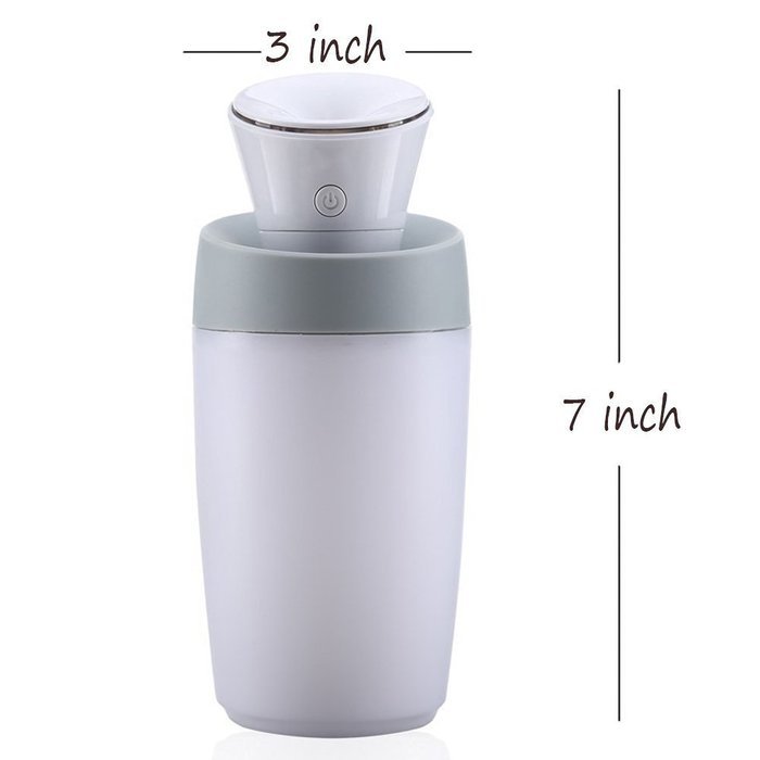 Tanxih Ultra-silence Mini Portable Cool Mist Humidifier Personal Air Purifier Ultrasonic USB Powered Air Water... N14