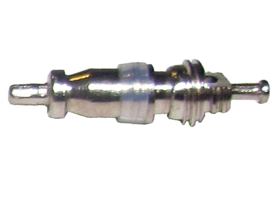 Lot of 10 Service/Access Valve + Core & Cap/Core Remover 1/4" SAE x 3/16" OD x 2" stem N2