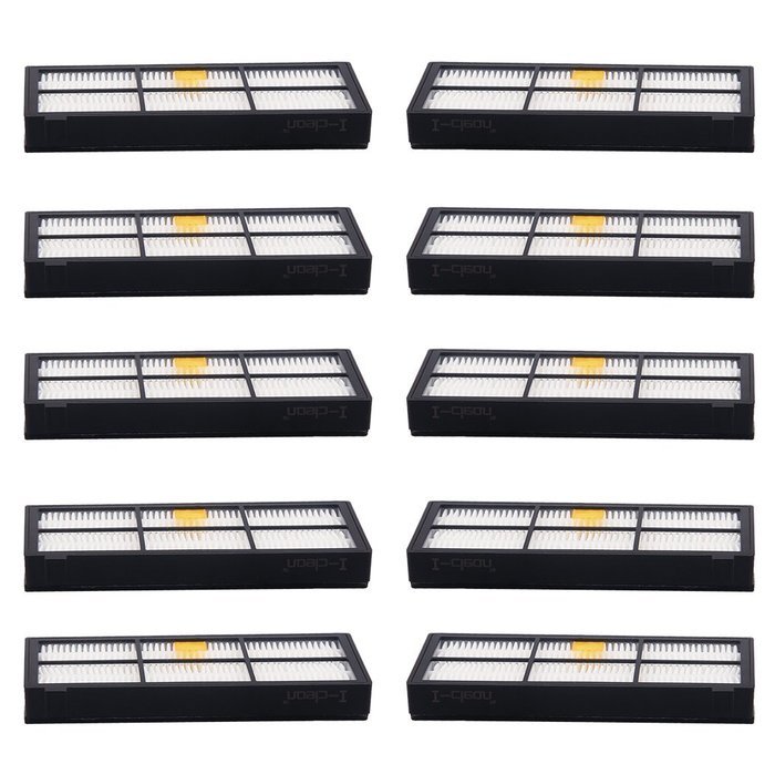I-clean Replacement Hepa Filters for iRobot Roomba 880 870 800 980 Robotic Vacuum Cleaner Parts and Accessories... N2