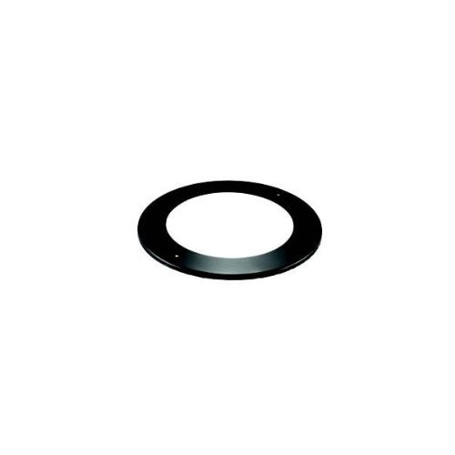 M & G Duravent 7DBK-TC 7 Inch Dura-black 24-ga Welded Black Stovepipe Trim Collar, Od 3 Inch Larger Than Id