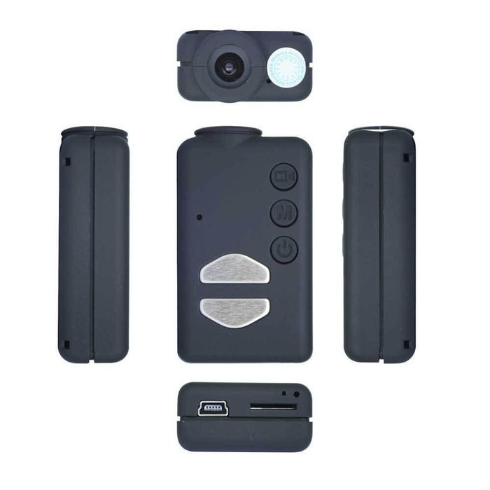 Black Box Mobius Pro Mini Action Camera - 820mAh Battery - 1080P Full HD Mini Sports Action Dash Cam - DVR Video... N4