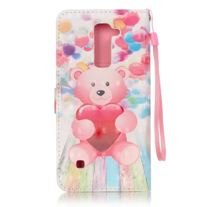 LG G Stylo 2 Case,LG G Stylus 2 Case,Yaheeda [3D Colored Drawing] [Flip Fit] Premium PU Leather Card-Slots Cash-Slots... N18