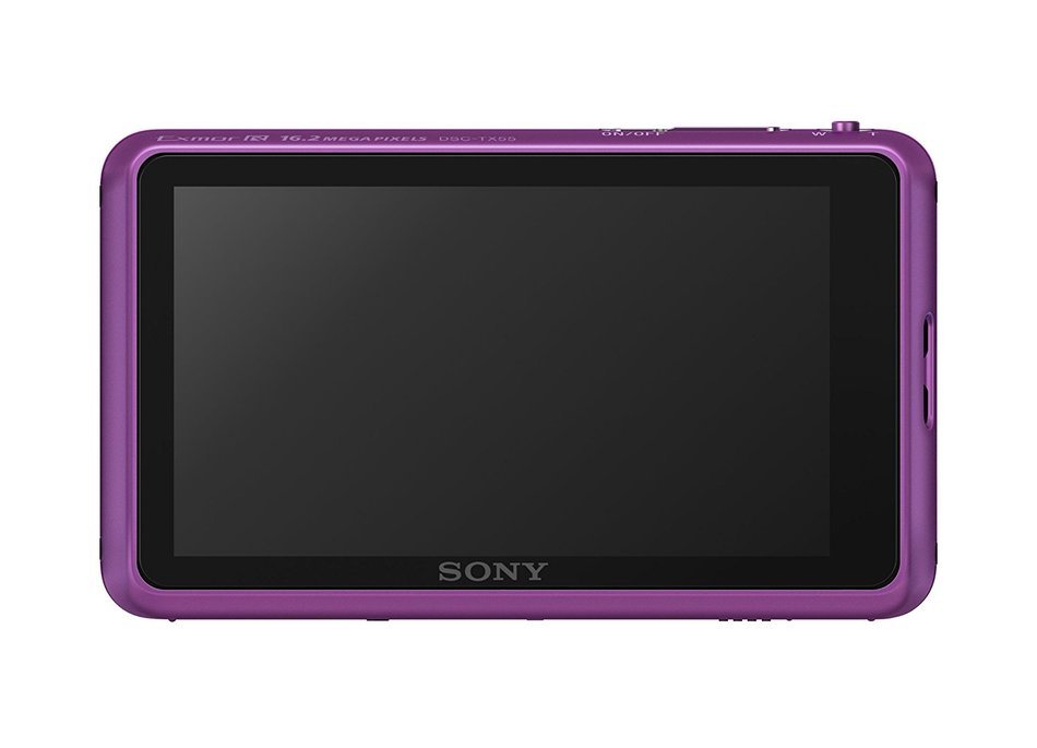 Sony Cyber-shot DSC-TX55 16.2 MP Slim Digital Camera with 5x Optical Zoom and 3.3-Inch OLED touch screen (Silver) N6