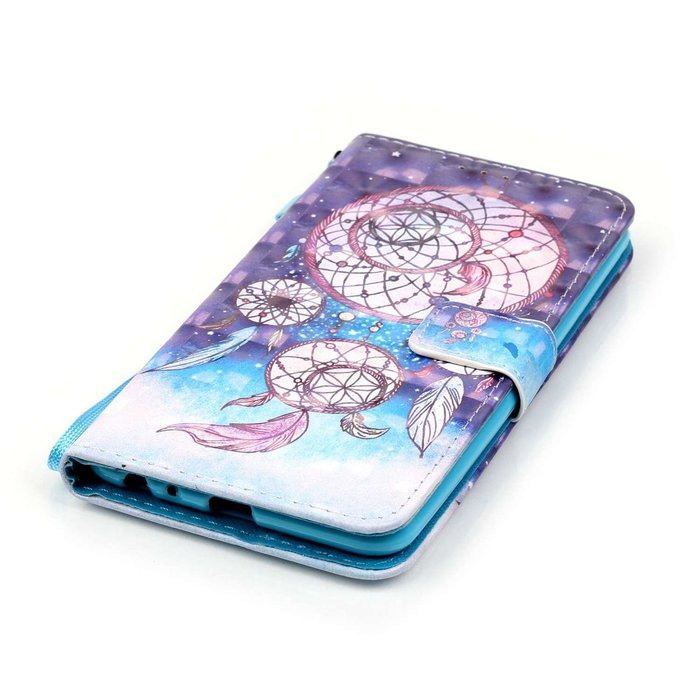LG G Stylo 2 Case,LG G Stylus 2 Case,Yaheeda [3D Colored Drawing] [Flip Fit] Premium PU Leather Card-Slots Cash-Slots... N20