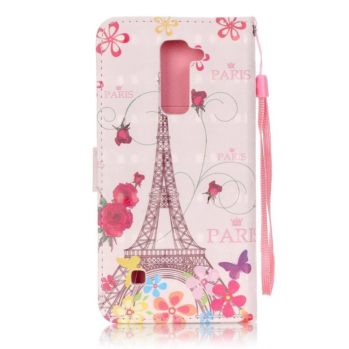 LG G Stylo 2 Case,LG G Stylus 2 Case,Yaheeda [3D Colored Drawing] [Flip Fit] Premium PU Leather Card-Slots Cash-Slots... N24