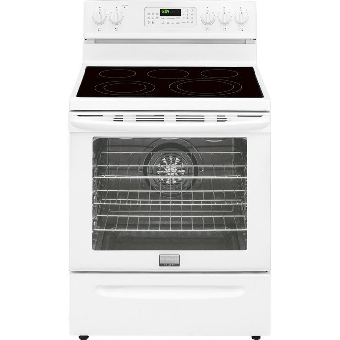 Frigidaire FGEF3058RW 30" Gallery Series Freestanding Electric Range in White