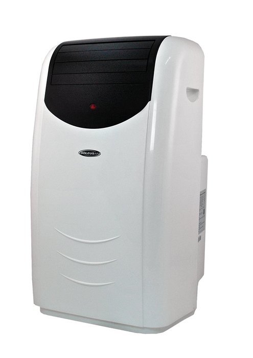 Soleus Air LX-140, 14,000 BTU Evaporative Portable Air Conditioner, 14,200 BTU Heater, Dehumidifier and Fan