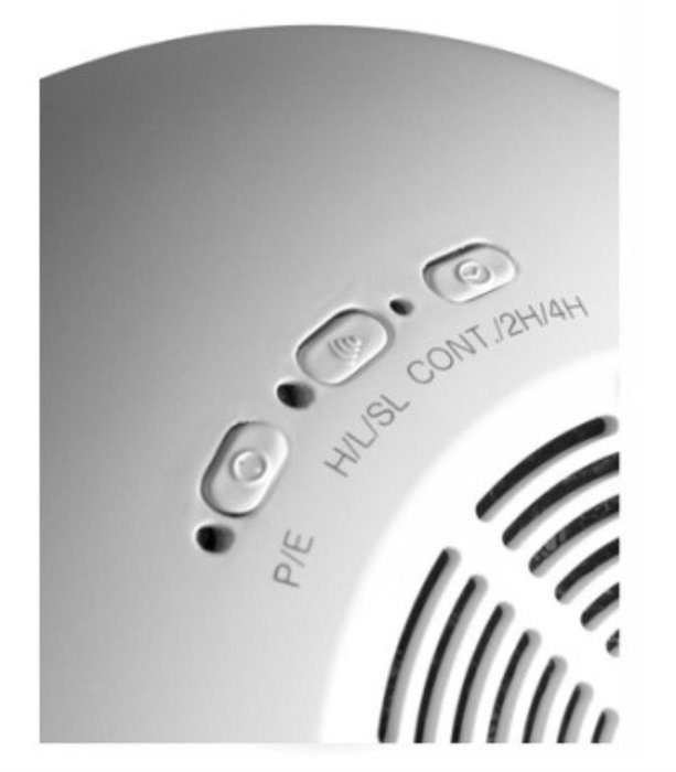 Broksonic Hybrid Ultrasonic Humidifier & Diffuser, White N3