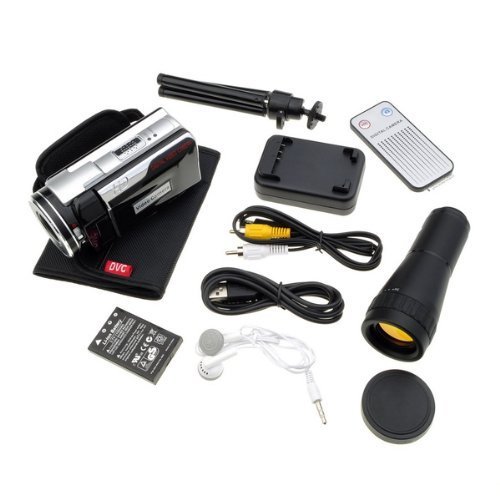 RioRand 5.1 Mega Pixels 8X Digital Zoom 3 Inch TFT LCD HD High Definition Digital Video Camcorder