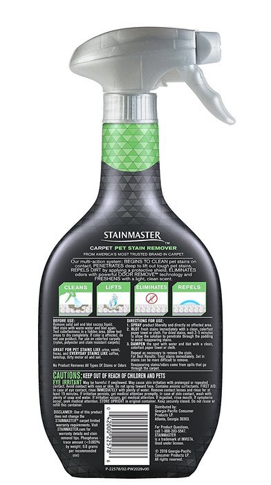 STAINMASTER Carpet Pet Stain & Odor Remover Cleaner, 22 Ounce N3