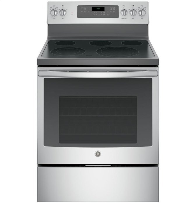 GE JB750SJSS 30" Stainless Steel Electric Smoothtop Range - Convection N3