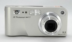 HP PhotoSmart M417 5.2 MP With 3x Optical Zoom Digital Camera Supported ...