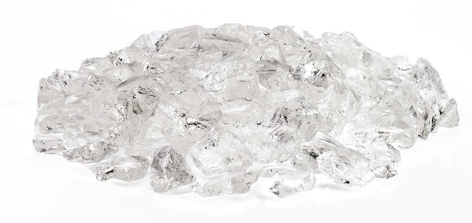 American Fireglass 9 to 12mm Fire Pit and Outdoor Fireplace Glass, Small, 10-Pound, Dark Blue N21