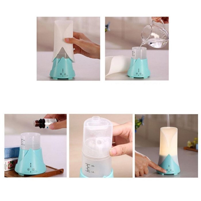 Fashion Vase Shape Diffuser Ultrasonic Humidifier,Highpot Ultrasound USB Mini Air Diffuser Beatles Aromatherapy... N3