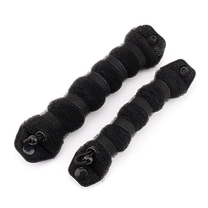 Obula(TM) new hot 2Pcs Women's Magic Foam Sponge Hairdisk Hair Device Donut Quick Messy Bun Updo Headwear