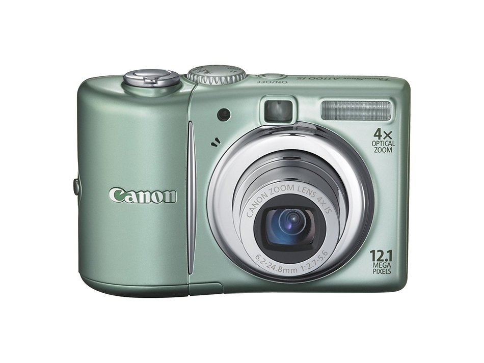 Canon PowerShot A1100IS 12.1 MP Digital Camera with 4x Optical Image Stabilized Zoom and 2.5-inch LCD (Blue) (... N2