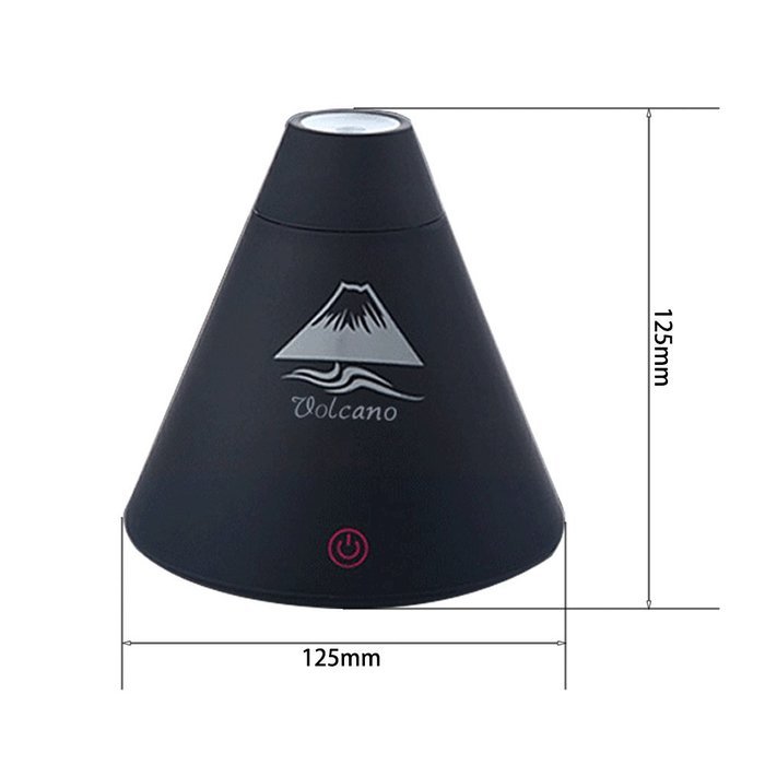 160ML Mini USB Volcano Humidifier Air Diffuser Purifier LED Night Light Purifier Atomizer Portable Ultrasonic... N13