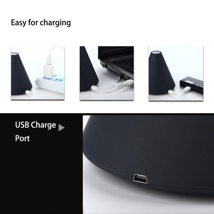 160ML Mini USB Volcano Humidifier Air Diffuser Purifier LED Night Light Purifier Atomizer Portable Ultrasonic... N15