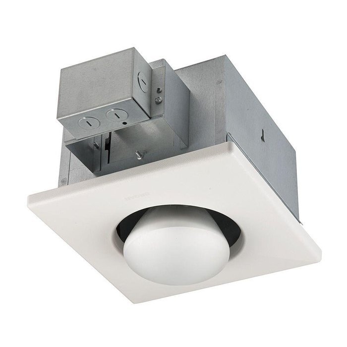 Broan 161 Infrared Single-Bulb Ceiling Heater, 250-Watt N2